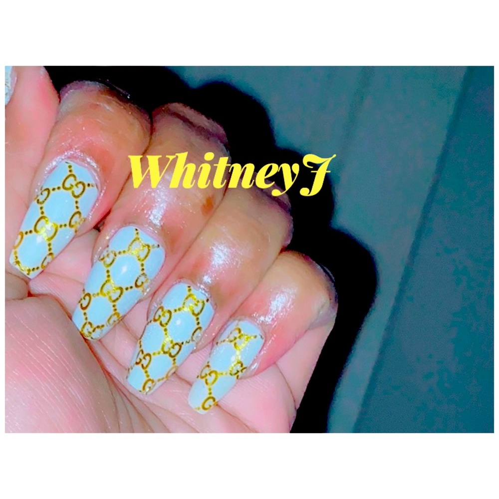 Gel polish press on nails